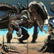 Illustration for article titled The 10 most deranged Alien crossover stories